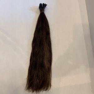 18” iTips Human Hair Extension Tips Brown + HiLite